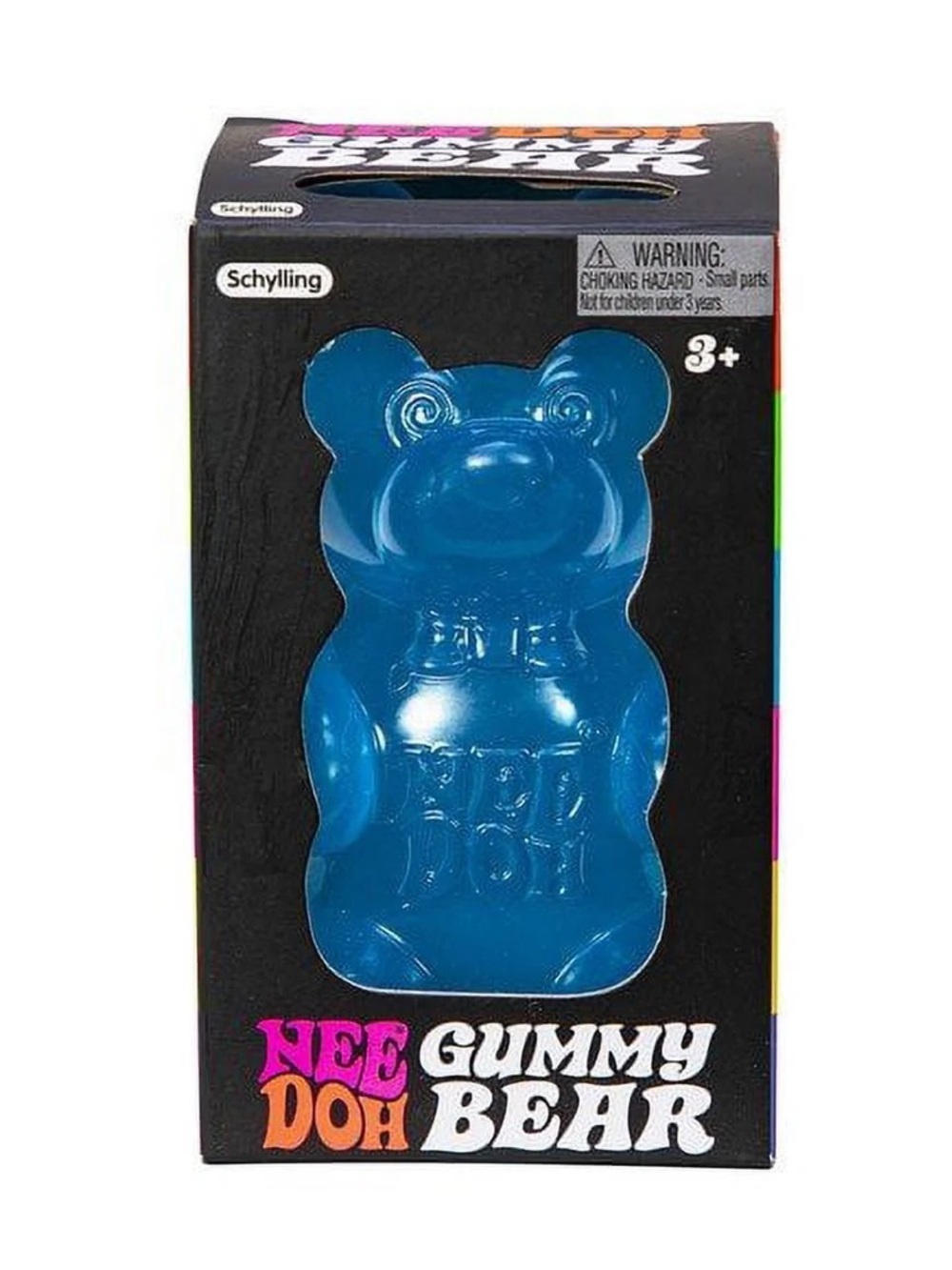 Nee Doh Blue Gummy Bear Squishy - Picture 6 of 6